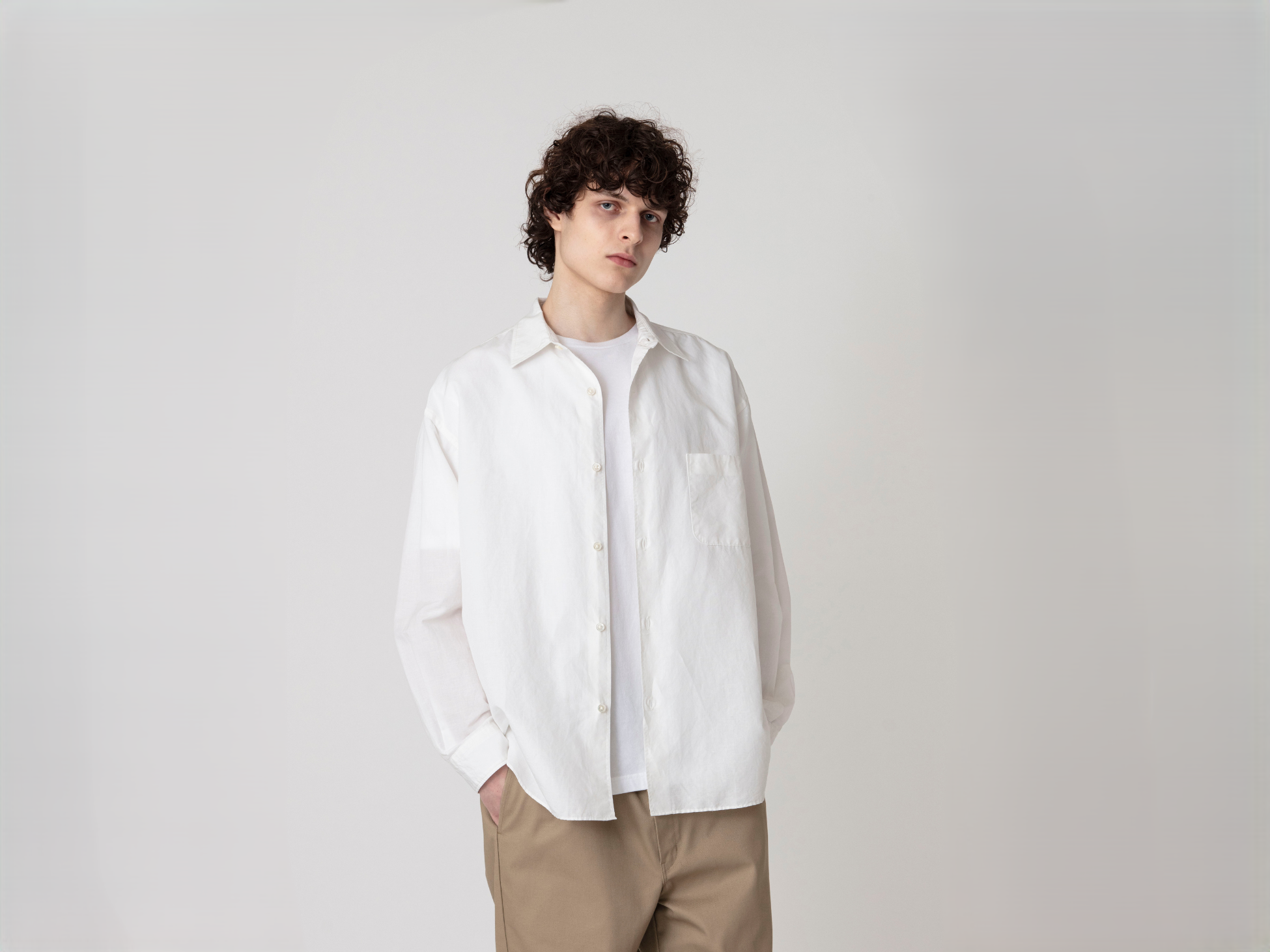 Ron Herman California ALBINI Linen Broad Shirts New Arrival