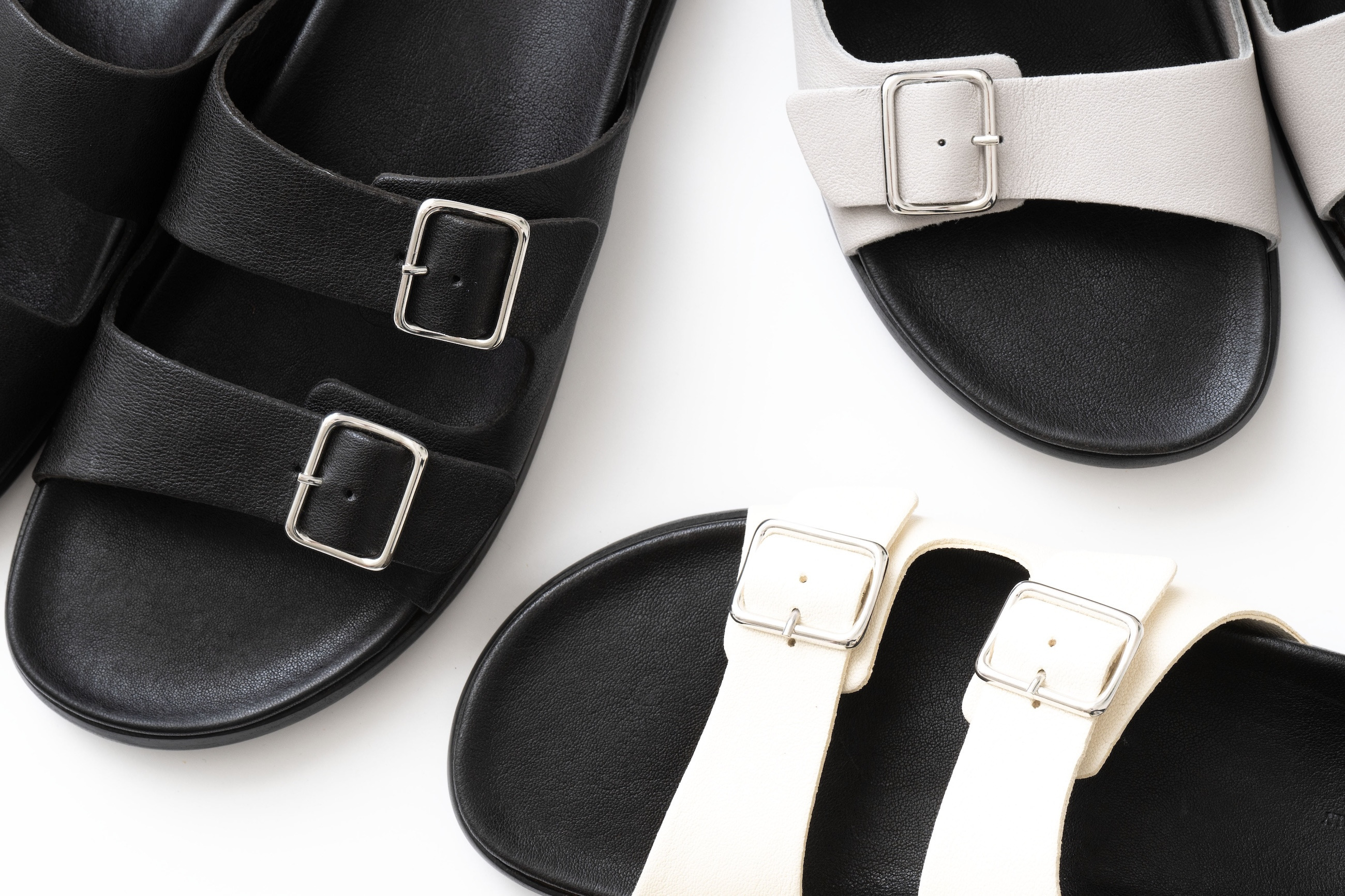 DI TOSCANA For Ron Herman 26SS Washed Vegetable Tanned Leather Sandal New Arrival