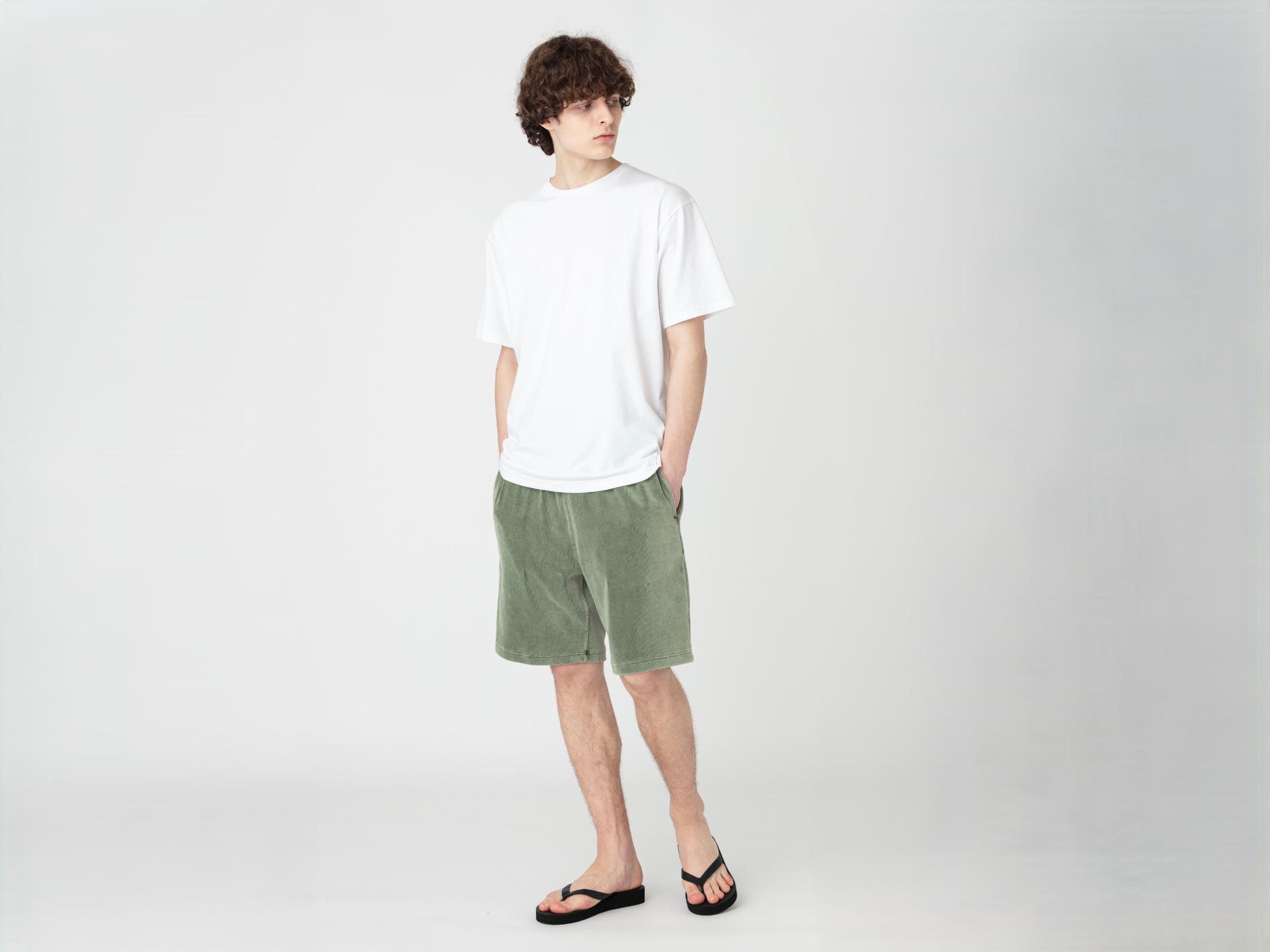 Ron Herman California Corduroy Jersey Buggy Shorts New Arrival