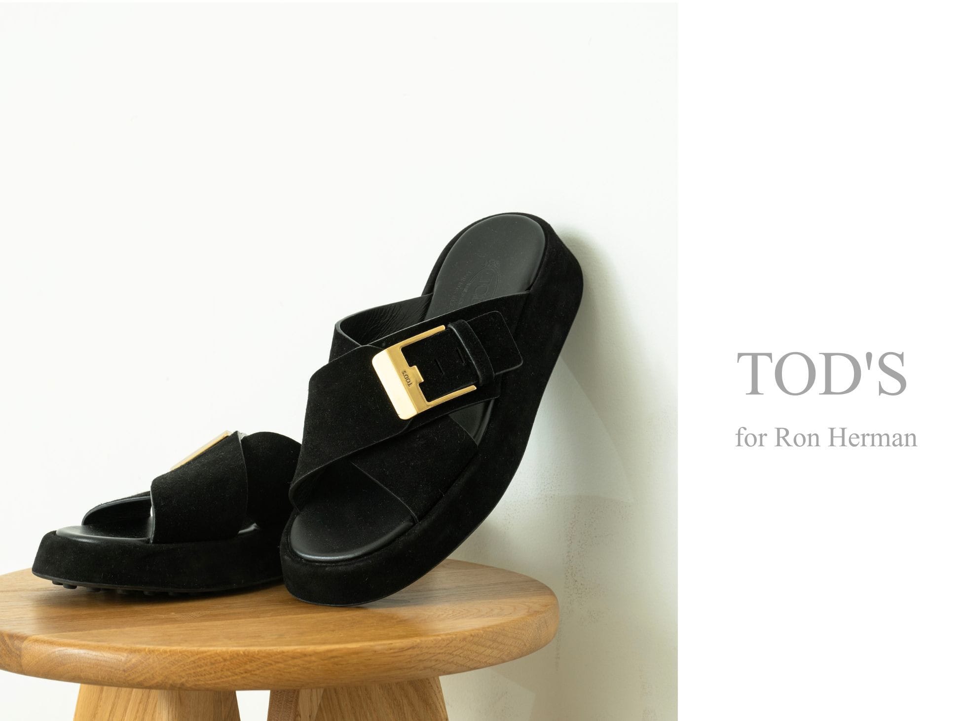 TOD'S for Ron Herman Leather Sandals Restock