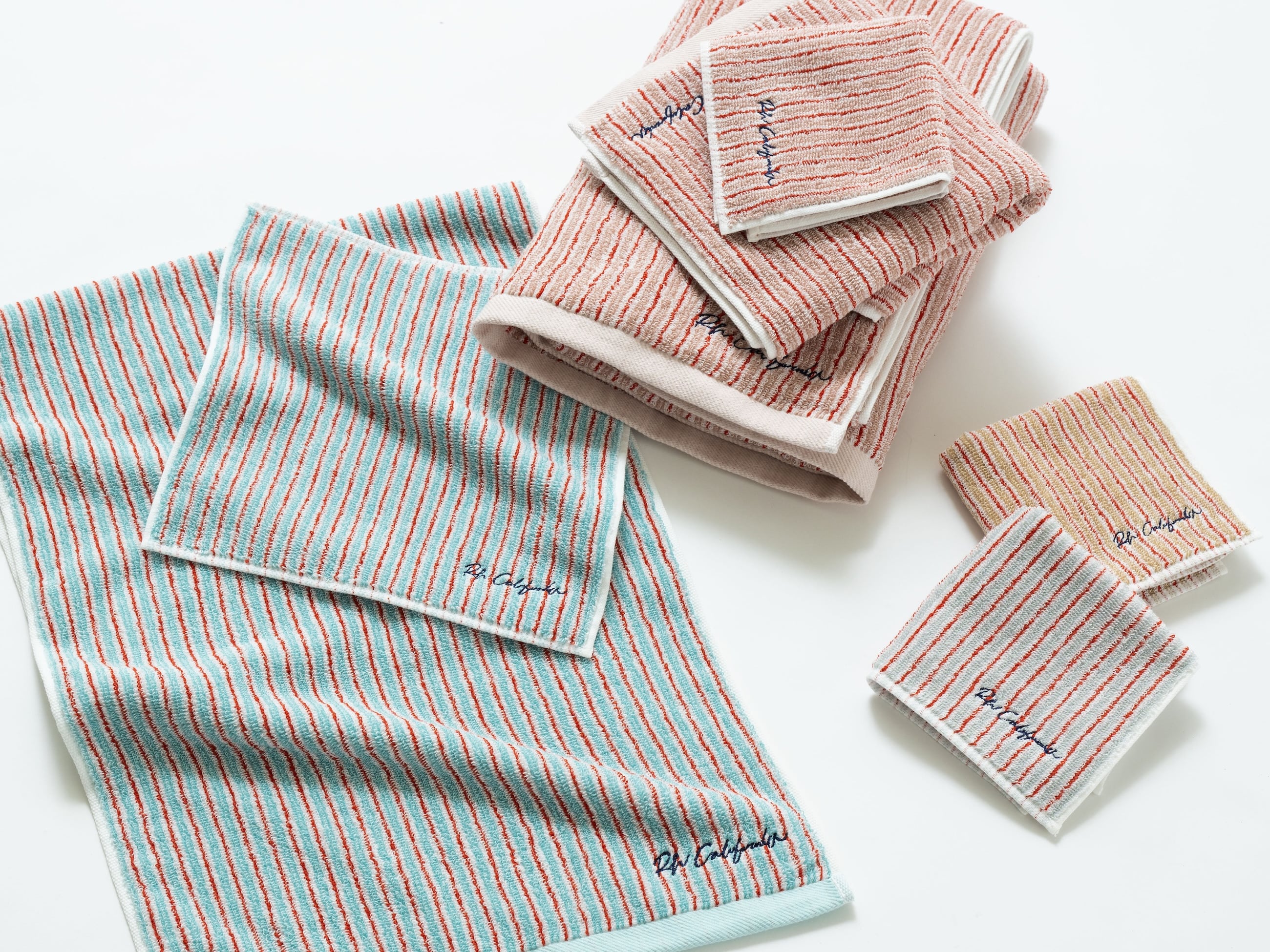 RH California Multi Striped Towel New Arrival