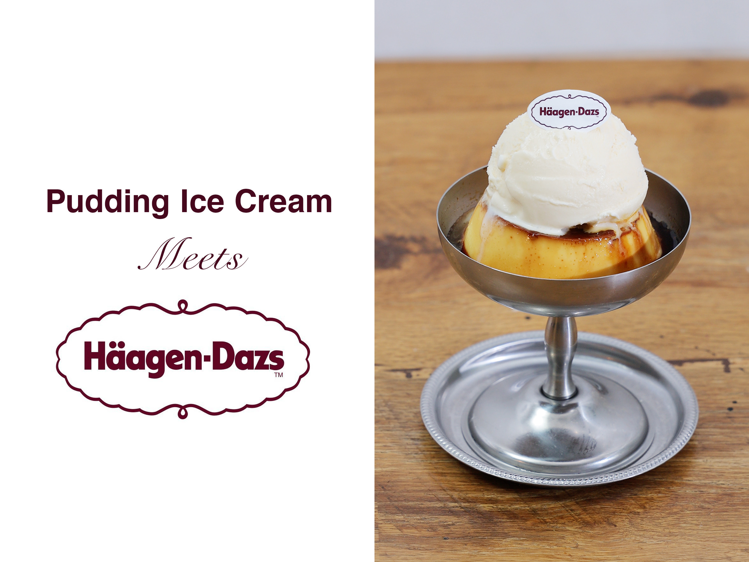Pudding Ice Cream meets Häagen-Dazs