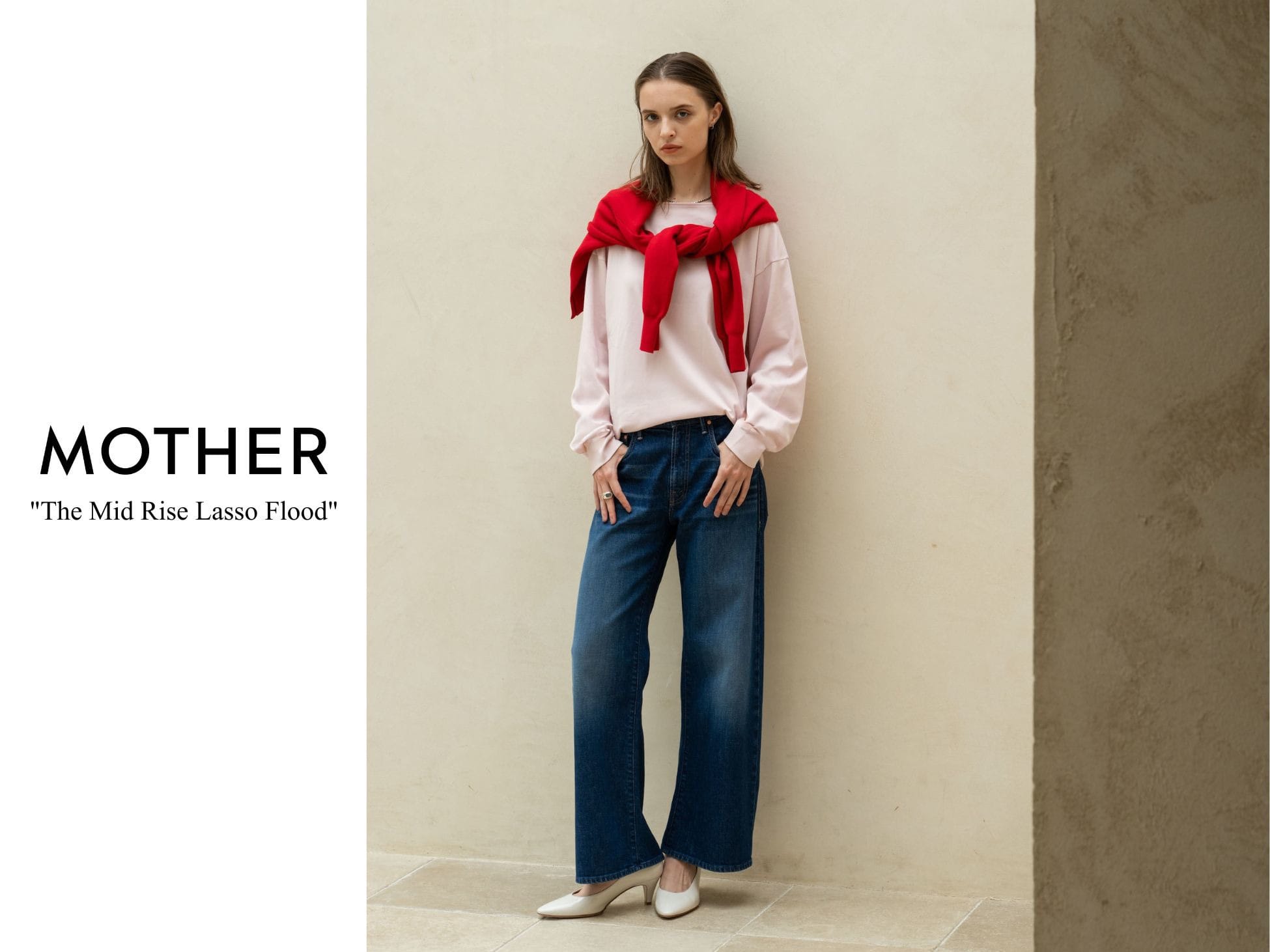 MOTHER loves Ron Herman  “The Mid Rise Lasso Flood” New Arrival