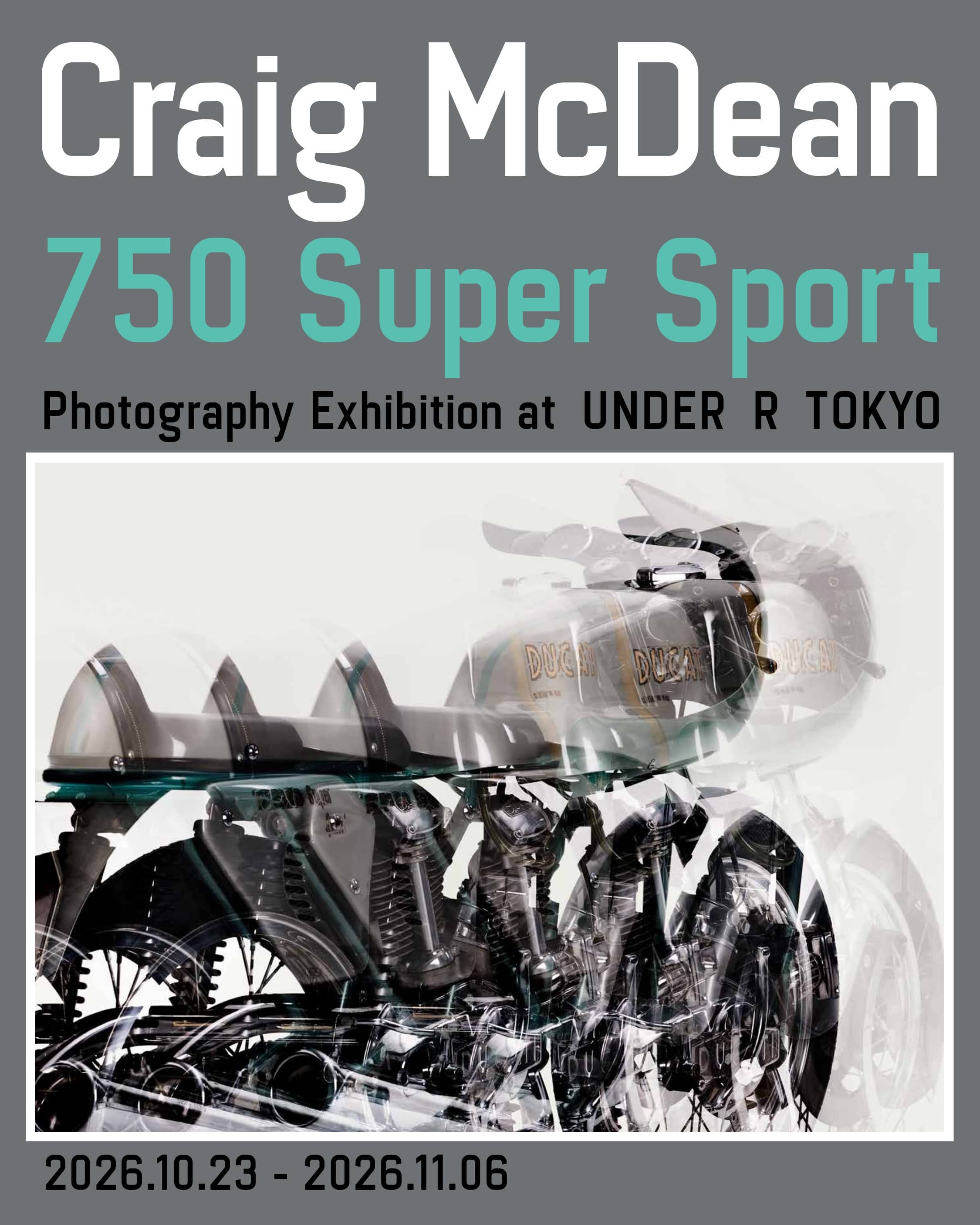 Craig McDean Photo Exhibition at UNDER R TOKYO