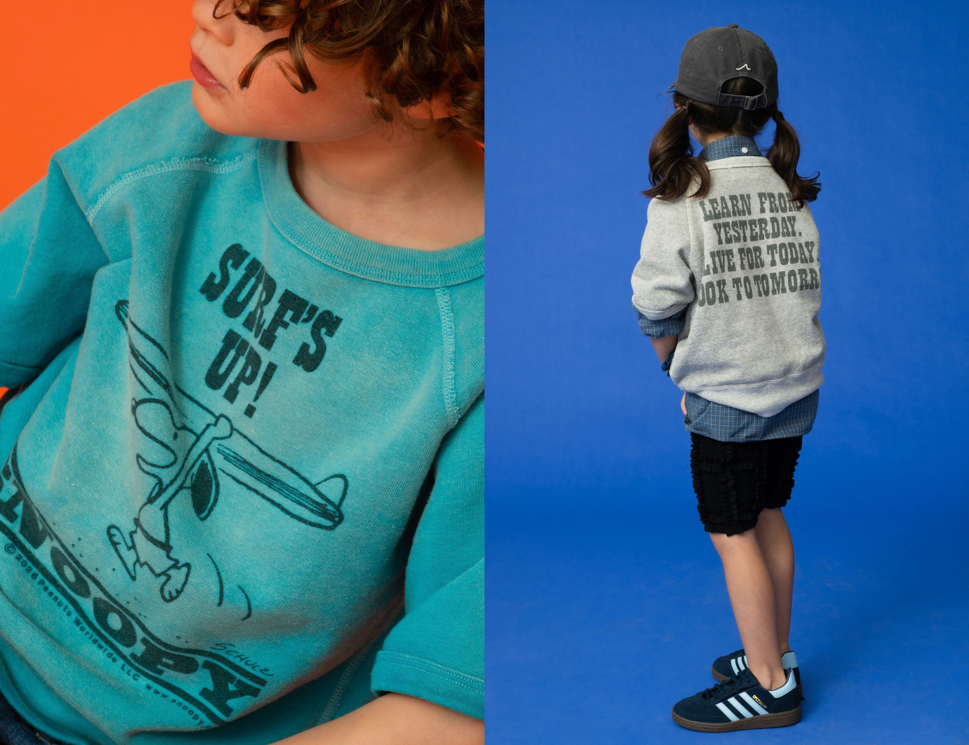 Denim Dungaree×SNOOPY for Ron Herman Kids Exclusive Item New Arrival