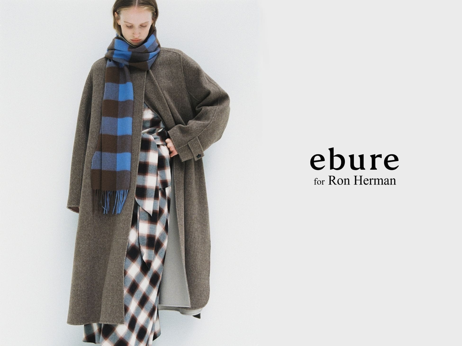 ebure for Ron Herman 26FW Exclusive Coat Collection 
